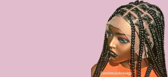 Knotless Box...    Braids Wig