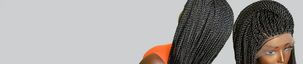 Braided Wig, Senegalese Twists Braids