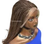 Braided Wig, Lace Frontal Braids Wig, Micro Braids, Lightweight, Wigs For Black Women, Braids Wig, Small, Medium, Large
